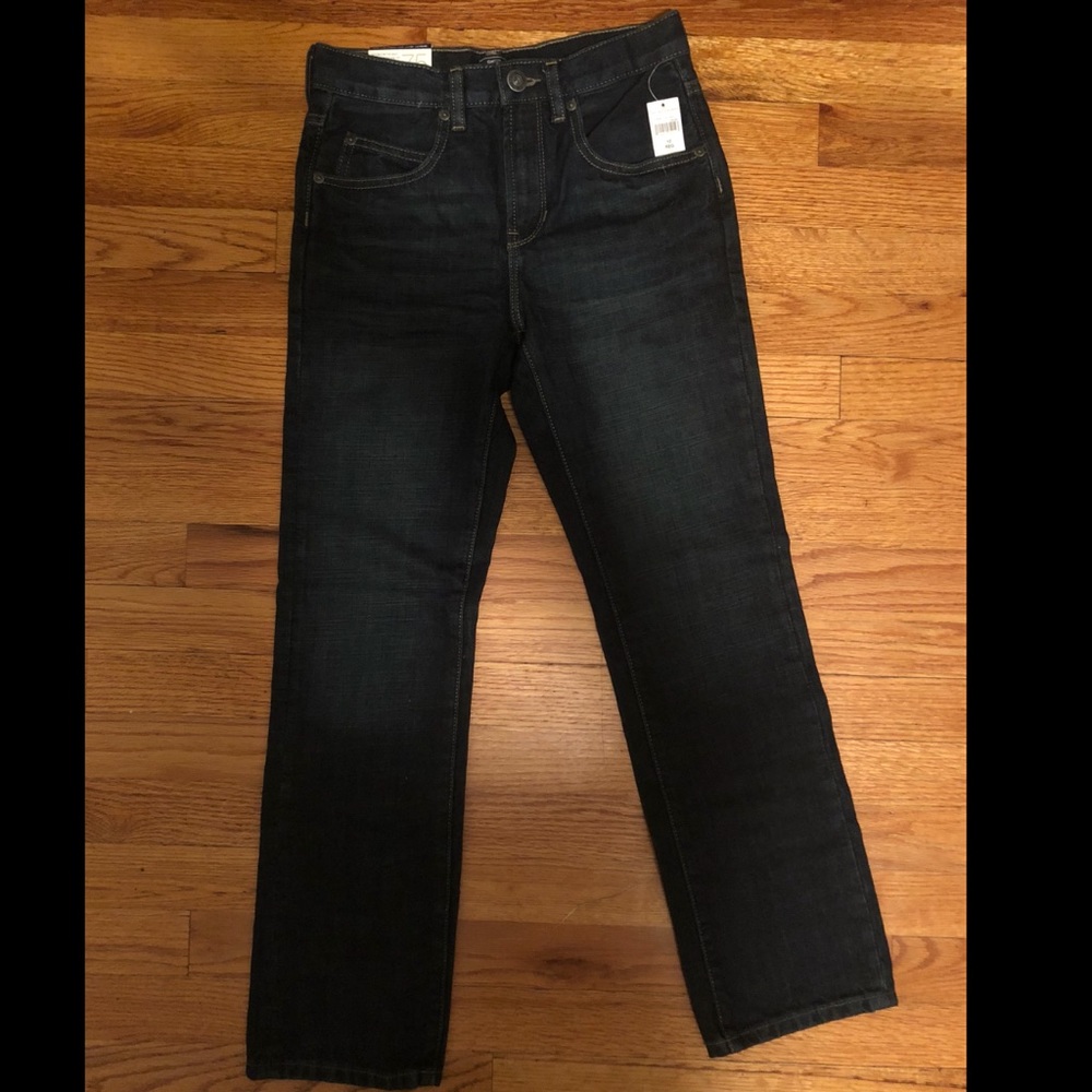 GAP Kids Slim Straight Dark Jeans